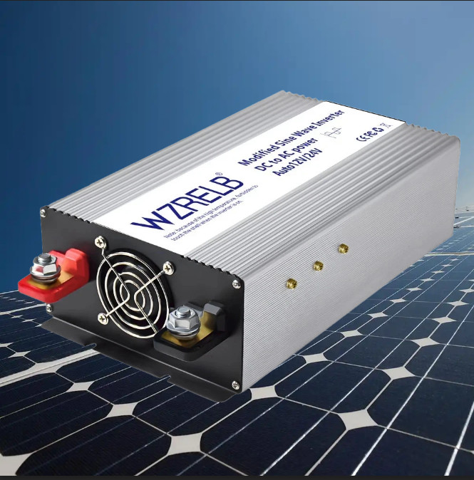 Power Converter 2000W Modified Sine Wave Inverter 12/24V to 120V Car Truck Motor