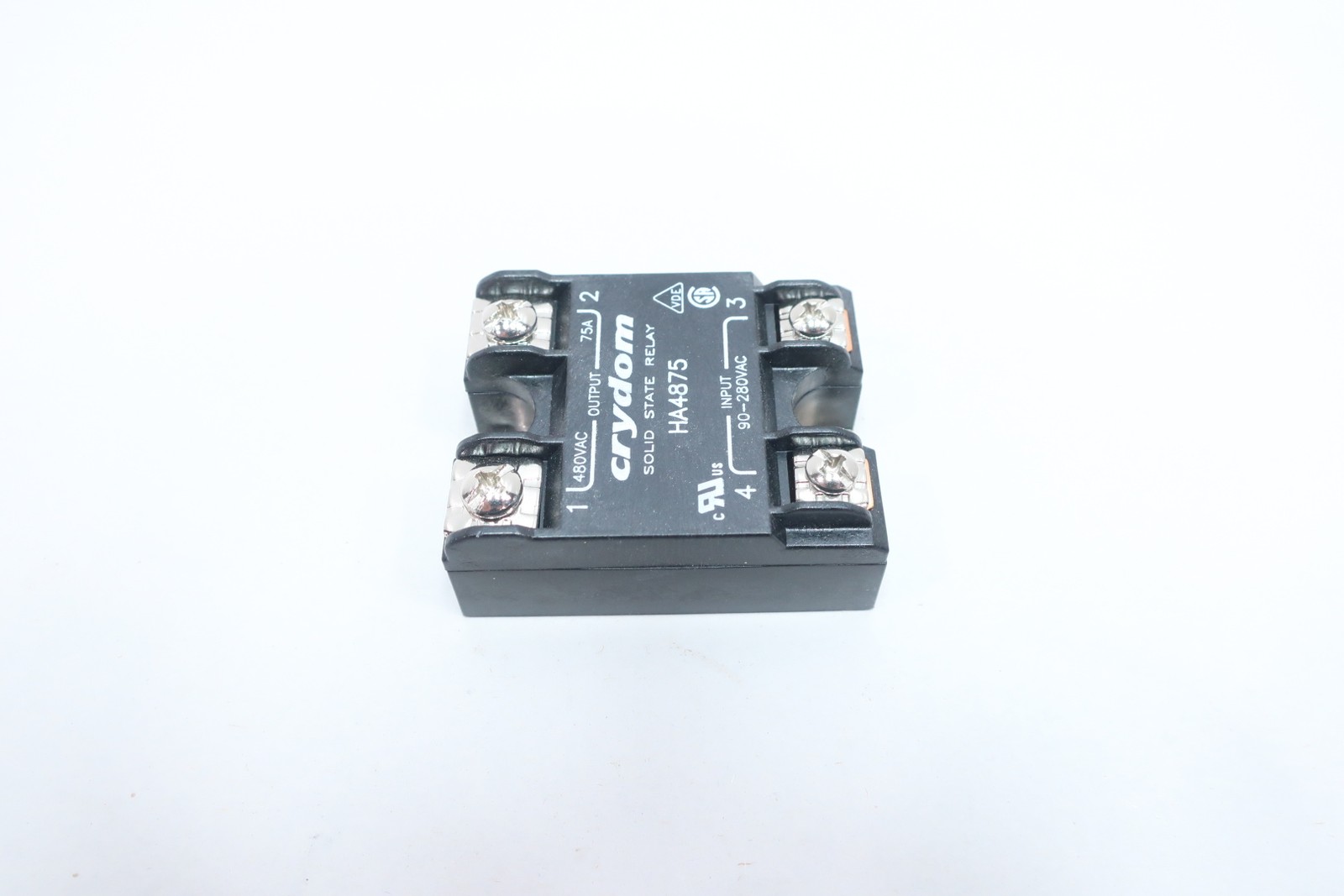Crydom HA4875 Solid State Relay 480v-ac 75a 90-280v-ac
