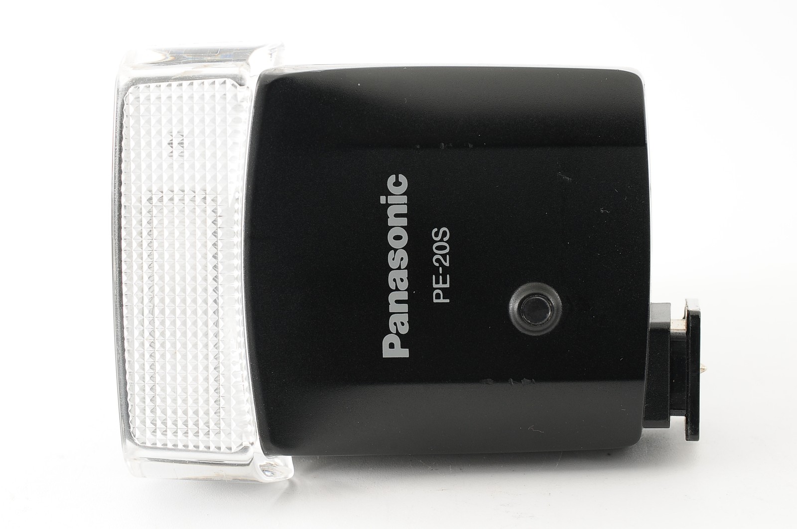 Near MINT Panasonic PE-20S Black Electronic Flash Unit Hot Shoe Camera JAPAN