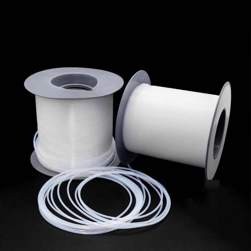 PTFE Tubing Pipe Hose ID 0.3mm-8.4mm OD 0.6mm-9mm Heat Resistant Translucent