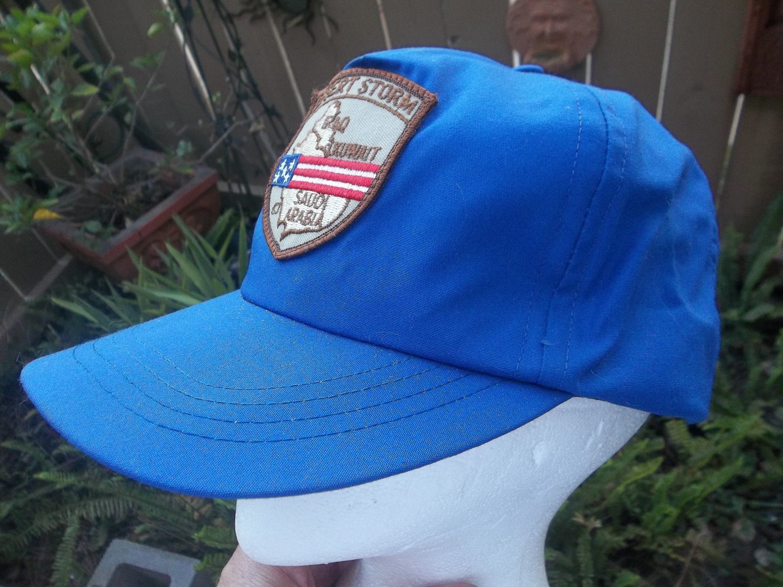 Desert Storm Hat Iraq Kuwait Saudi Arabia Adjustable Cap