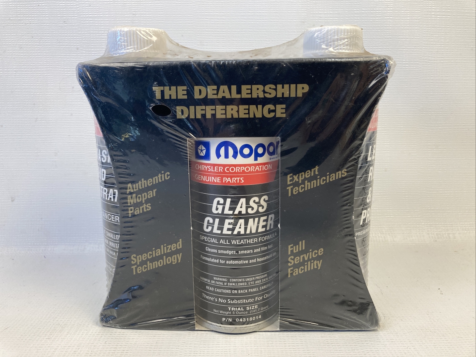 Genuine Mopar Car Care Kit Car wash Glass Cleaner & Leather Vinyl Protector NEW