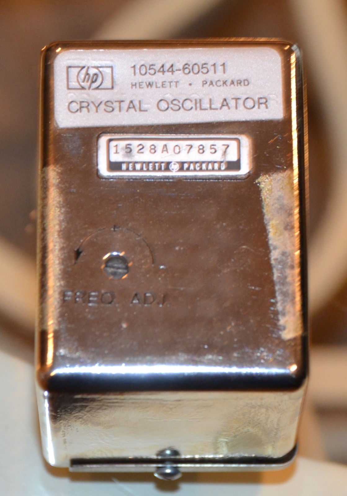 10MHz HP 10544A Crystal Oscillator + 05328-60018 matching PCBA