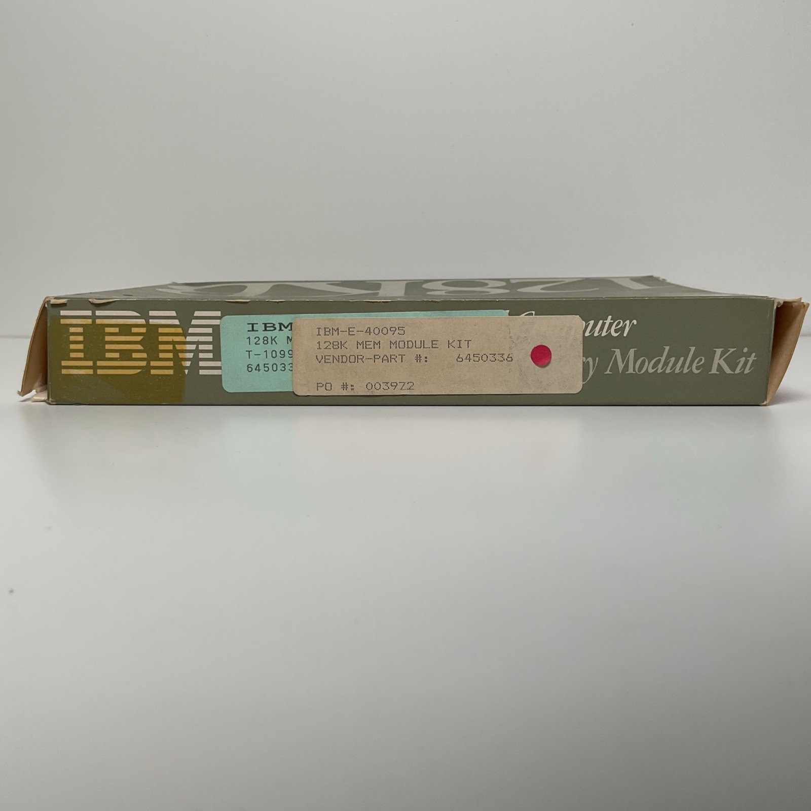 IBM Personal Computer 128KB Memory Module Kit 6540336 - Open Box