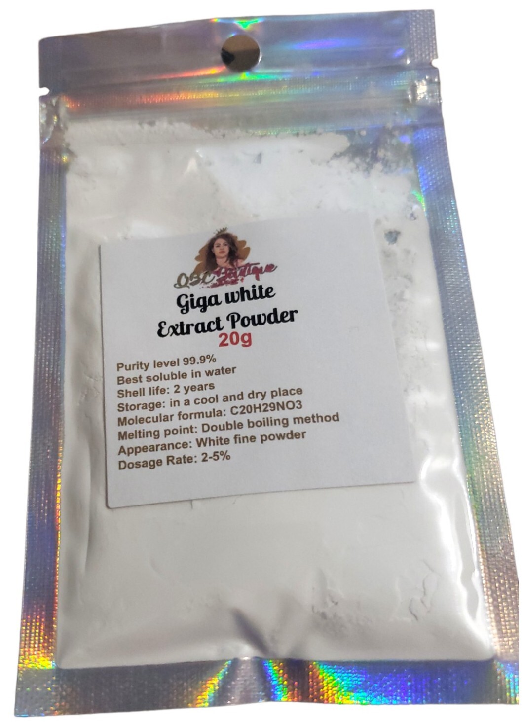 giga white powder 20g