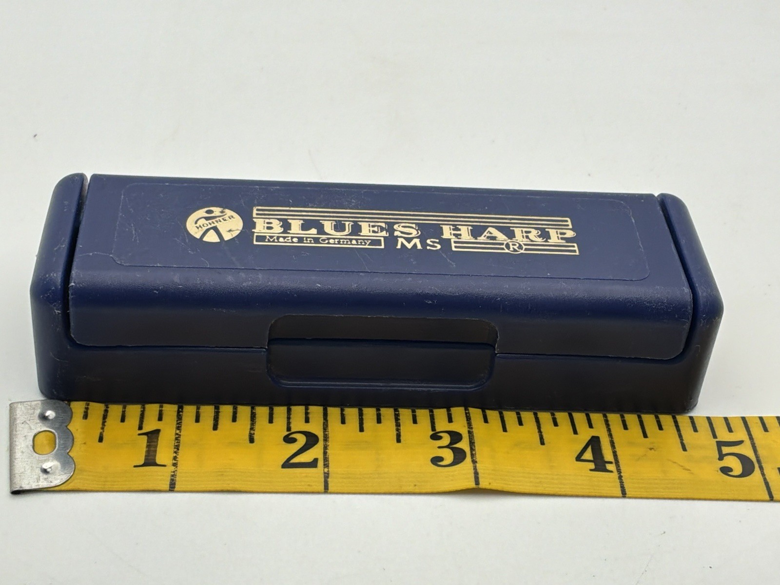 Hohner Blues Harp MS 532/20 Key D Diatonic Harmonica Germany w/ Case & Manual