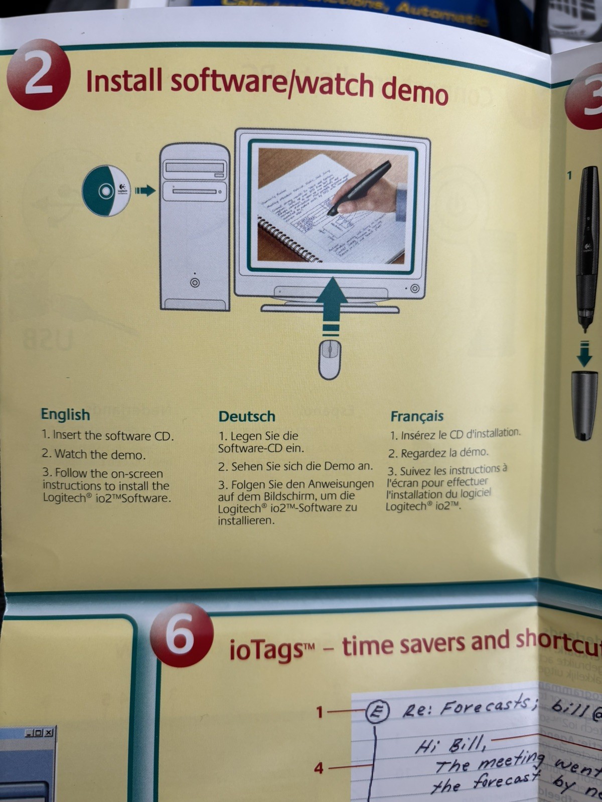 Logitech Digital Pen Writing System