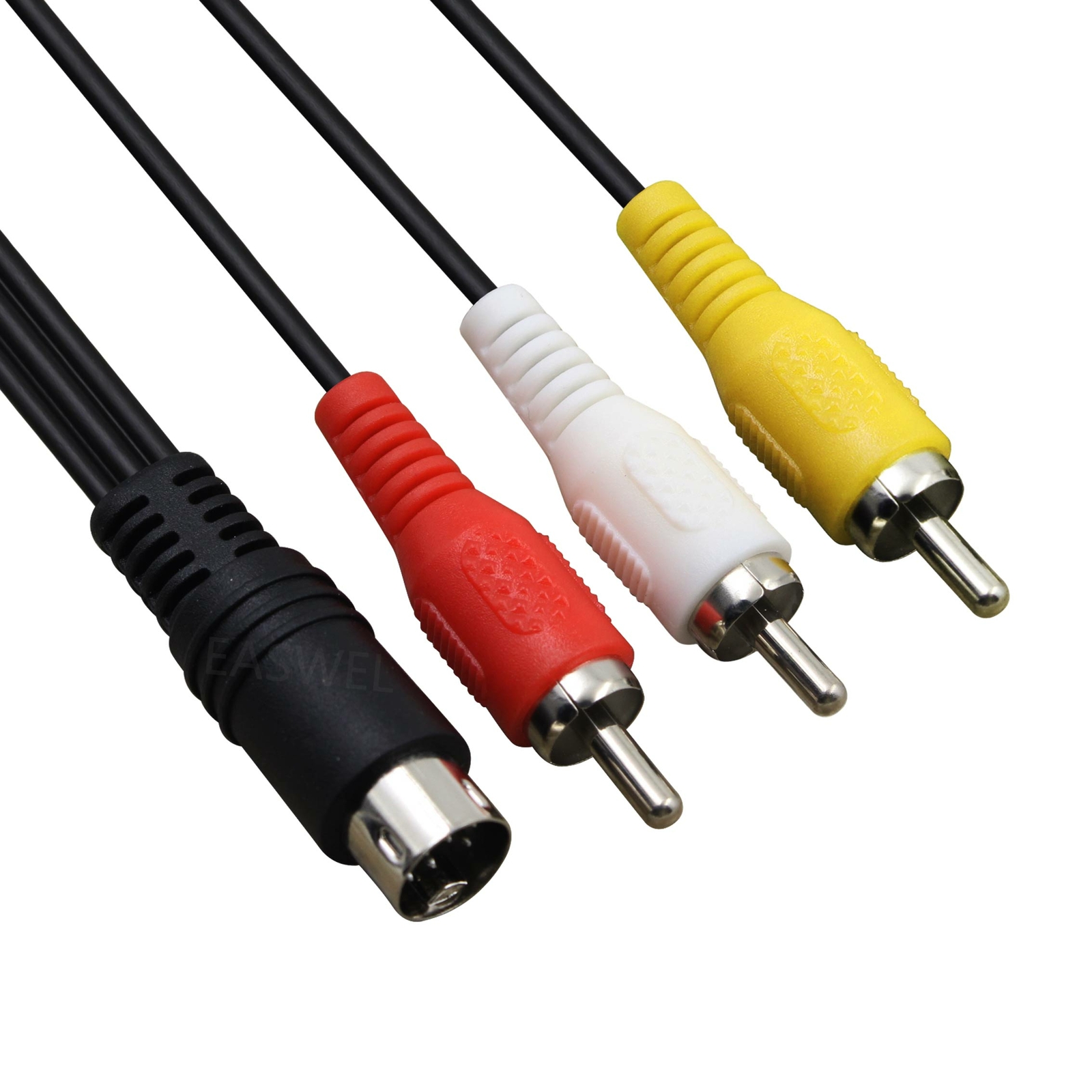 AV Cord For Sega Saturn Vintage A/v Cable