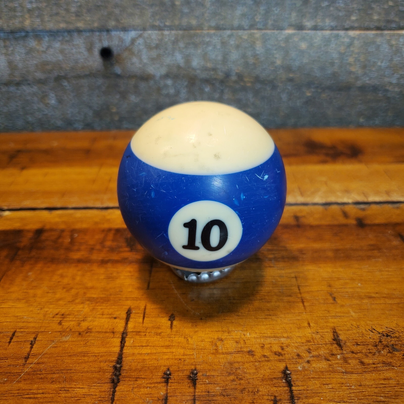 Vintage #10 Blue Single Individual Pool Ball Billiard Piece 2 1/4" Replace
