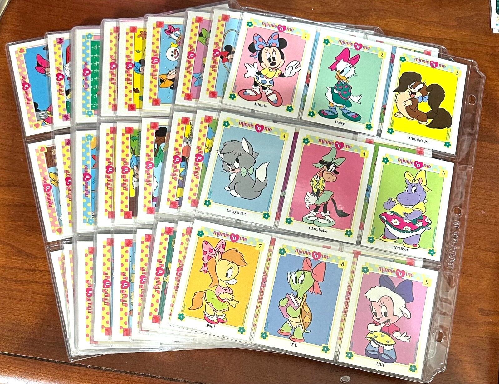 1991 Impel Disney  Minnie 'N Me Trading Cards 1-160 - Pick Your Card - Free Ship