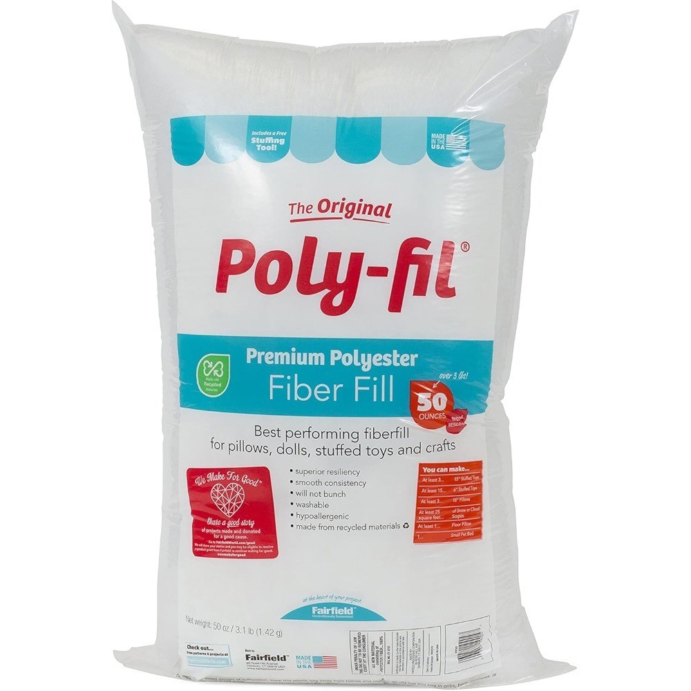 Premium Polyester Fiber Fill by Fairfield, 50 oz bag
