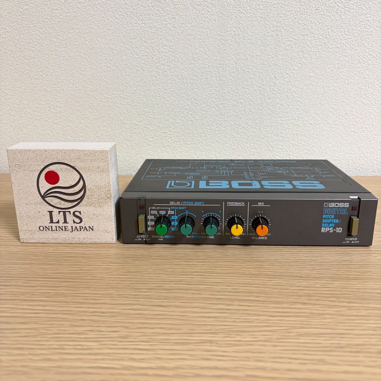 BOSS RPS-10 Digital Pitch Shifter Delay Micro Rack Guitar Effects Processor