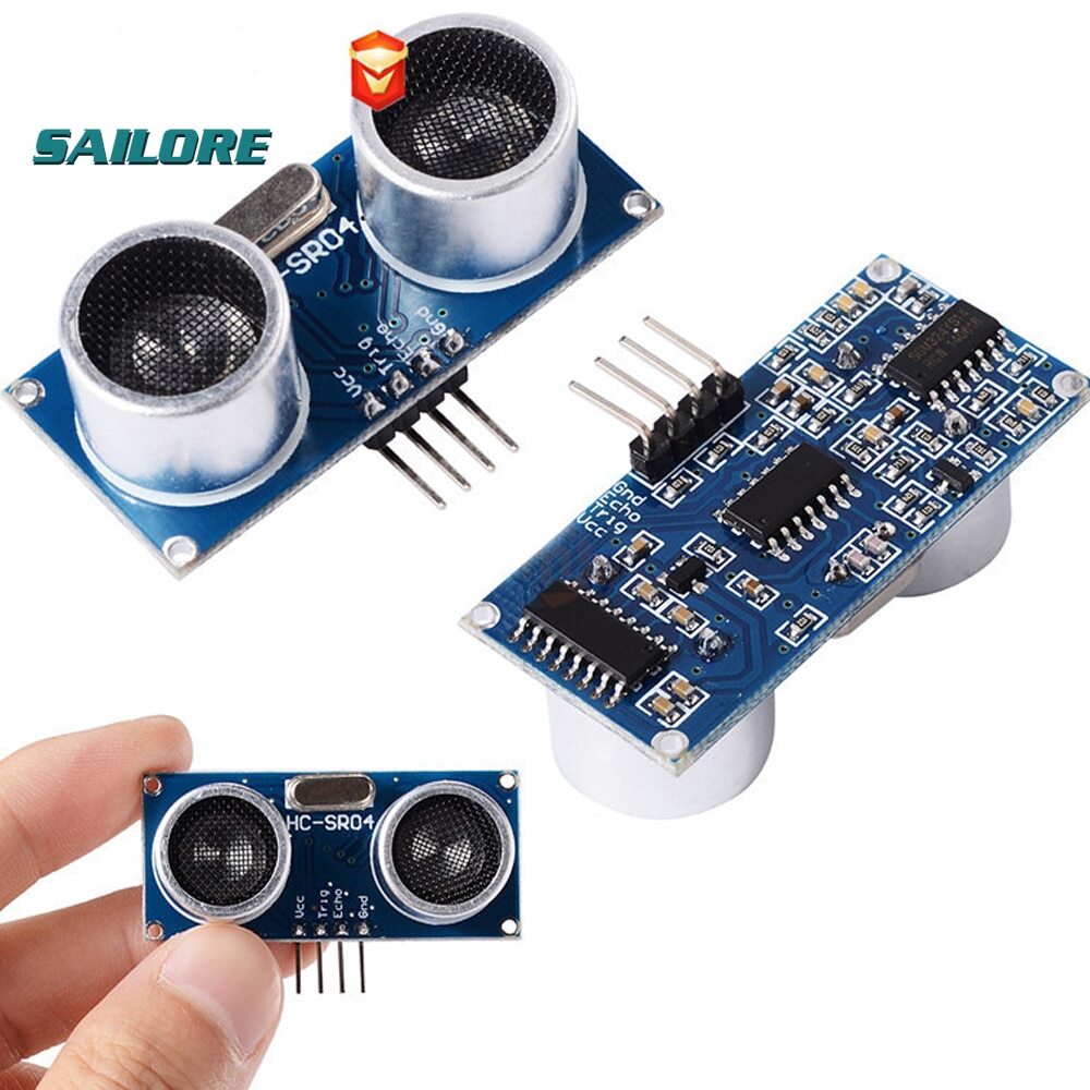1pcs DC 5V IO Ultrasonic Module HC-SR04 Distance Measuring Transducer Sensor BT