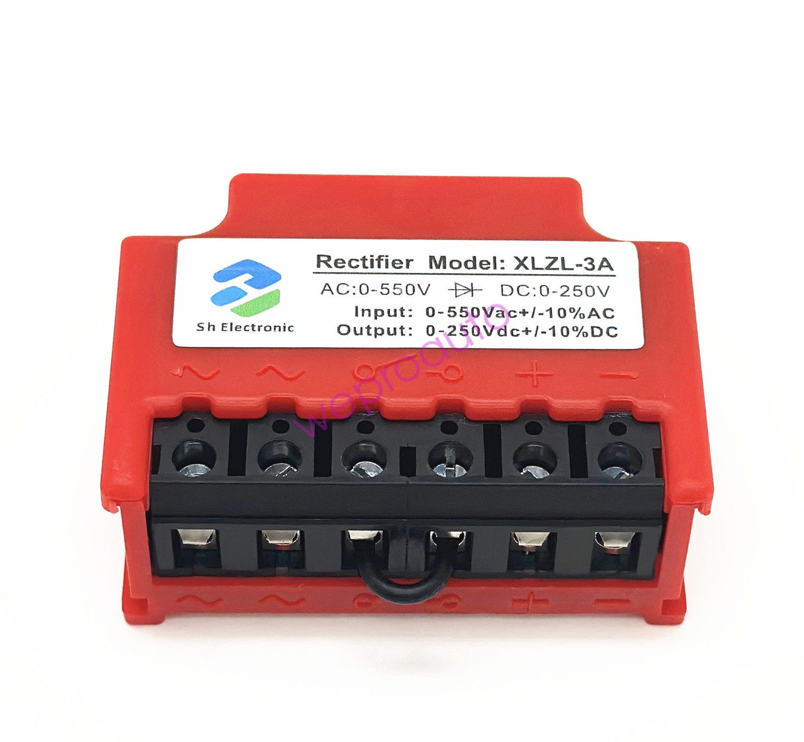Rectifier model XLZL-3A half-wave brake rectifier module AC0-550V DC0-250V