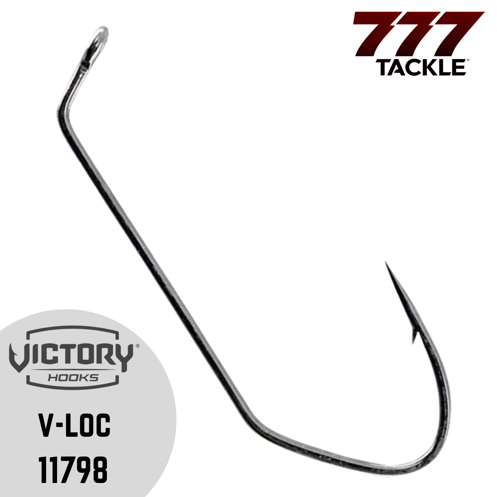 Victory Hooks 11798 V-Loc 60º Hook Black Nickel 32798 25 50 or 100 Pack New