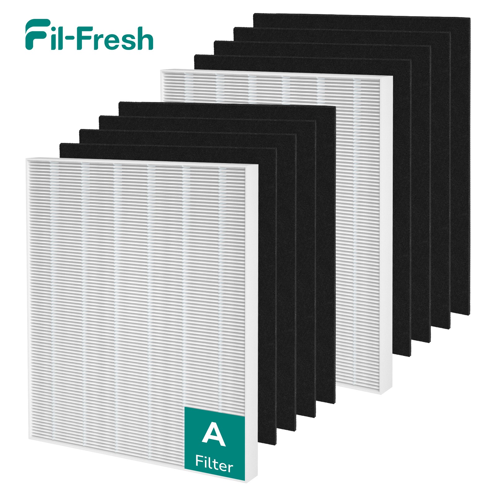 #115115 Filter Replacement for Winix Air Purifier C535 5300 6300 2 HEPA+8 Carbon