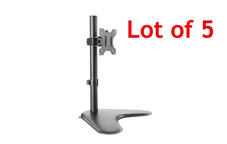 Lot of 5 NEW Ergotech DMRS-1 stand - for 13 TO 32 Inch LCD display!