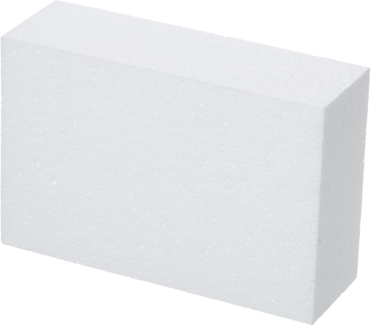8 Pack Craft Foam Blocks 6X4X2In Polystyrene Brick Rectangle for Arts School Pro