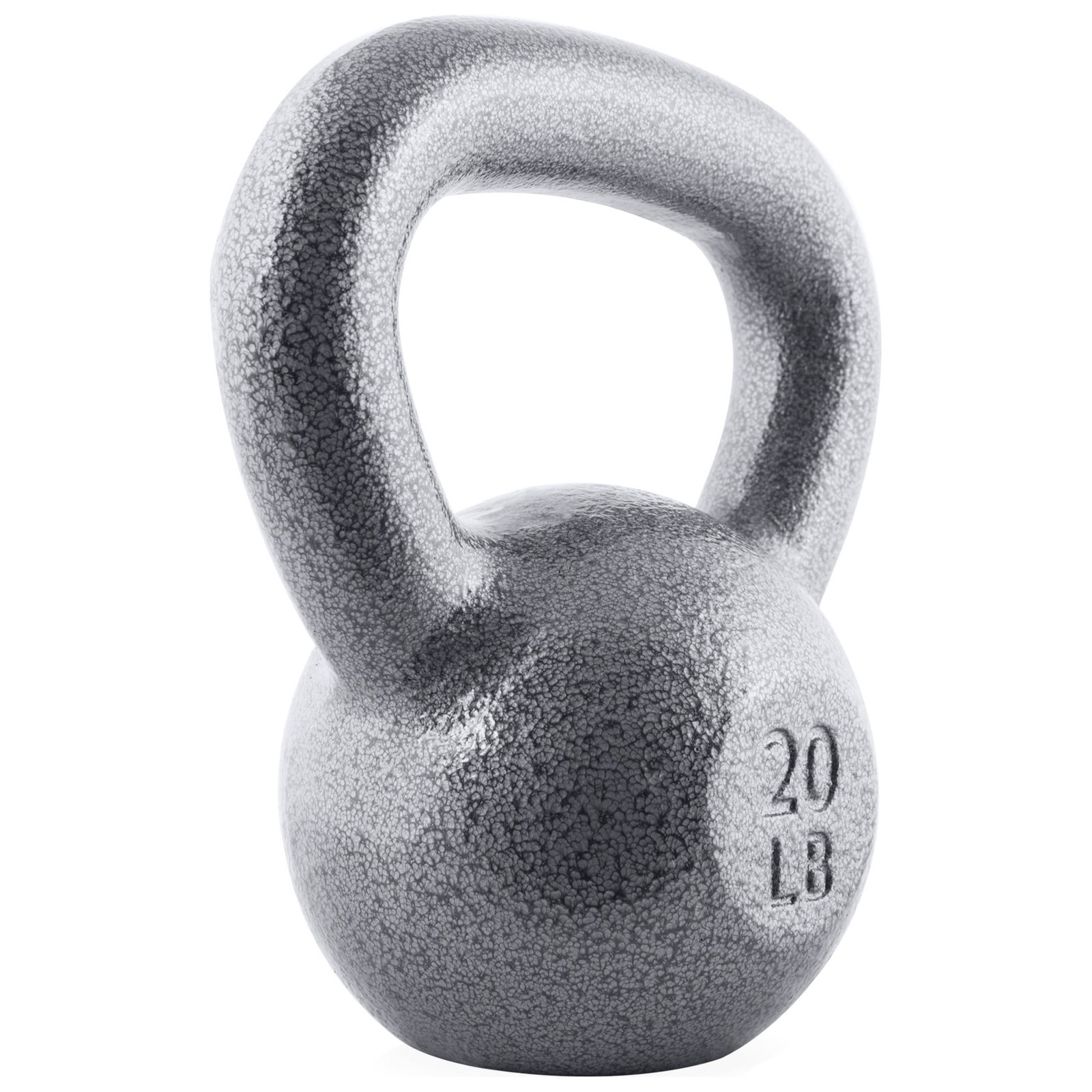 CAP Cast Iron Kettlebell 20lbs Single by Barbell Strength Training Equipment 20