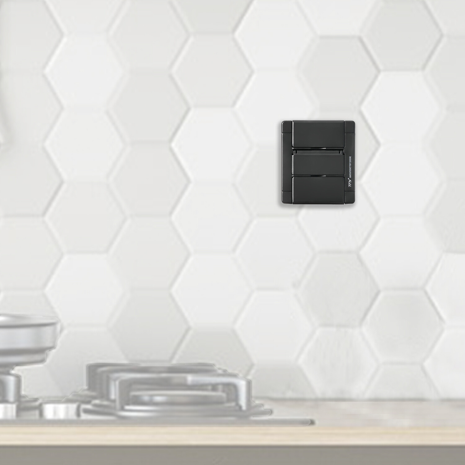 Universal Kitchen Tablets Wall Mount Holder for Smartphones,eReader - iPad Pro