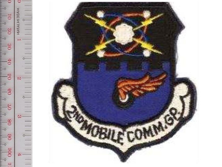 US Air Force USAF 2nd Mobile Communications Squadron NO TARIFF