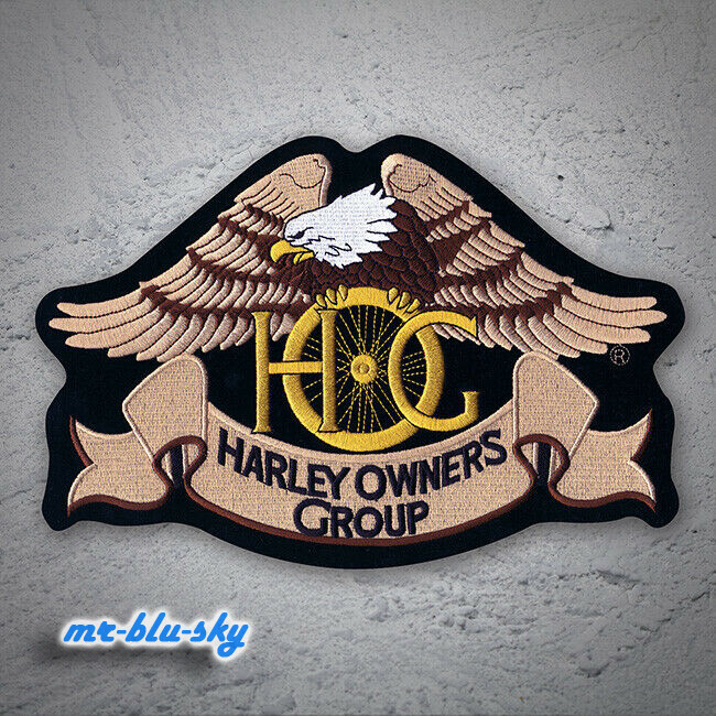 Vintage ~ Small Heritage Eagle Patch ~ Harley Davidson Owners Group H.O.G.