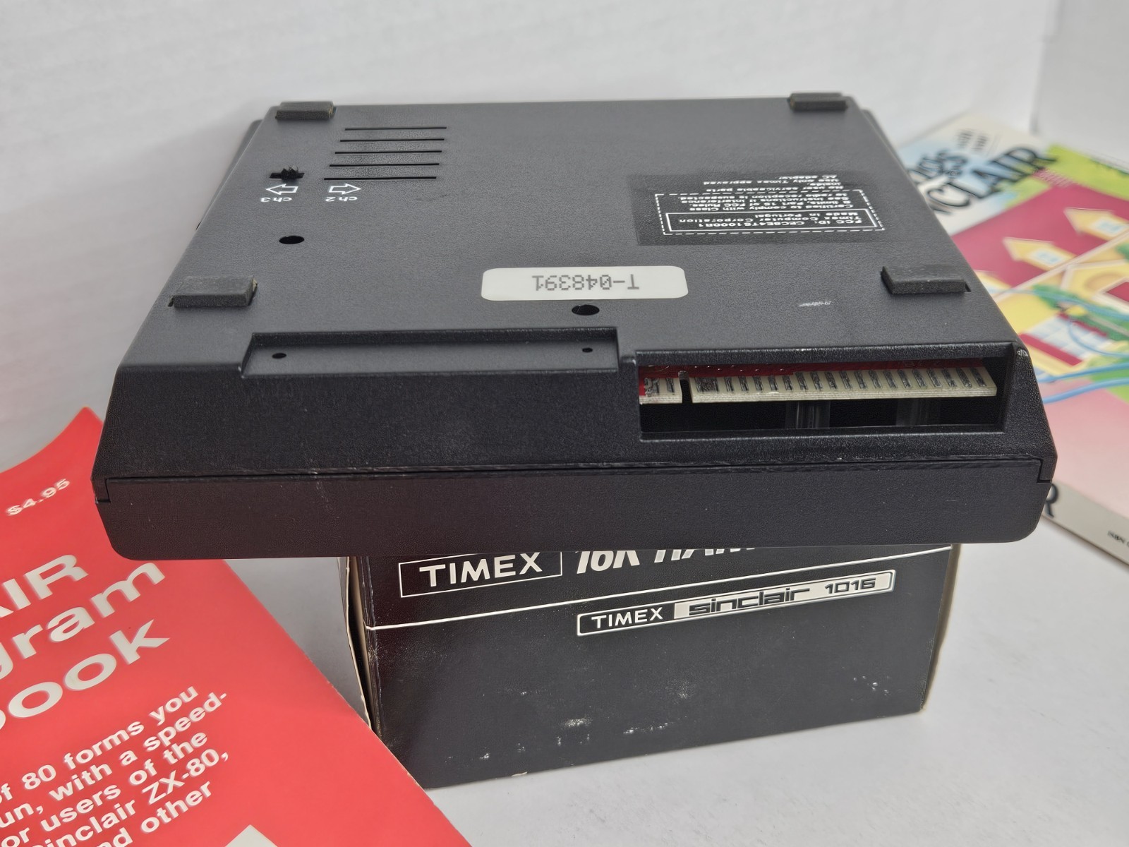 Timex Sinclair 1000 Bundle 16K RAM Tapes Books Untested 1982 PC