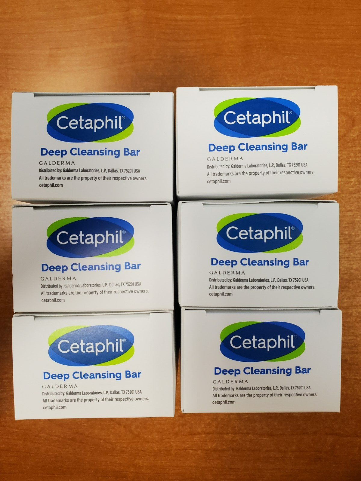 6 Bars: CETAPHIL Deep Cleansing Bar Soap 4.5 oz. ea. Normal/Oily Skin R3P5