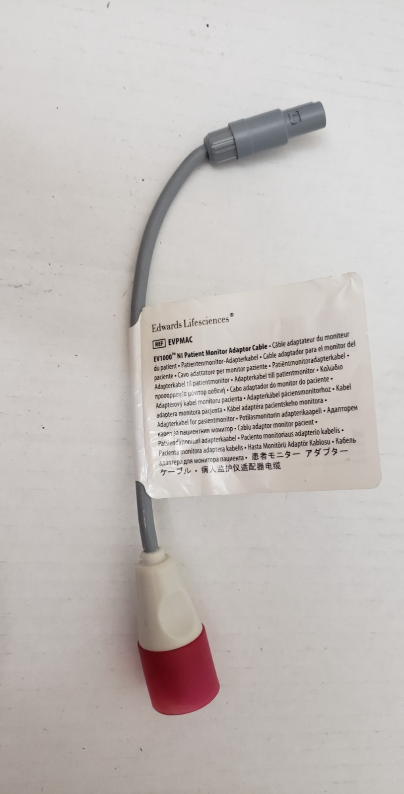 Edwards Lifesciences EV1000 EVPMAC NI Patient Monitor Adaptor Cable Unit 2