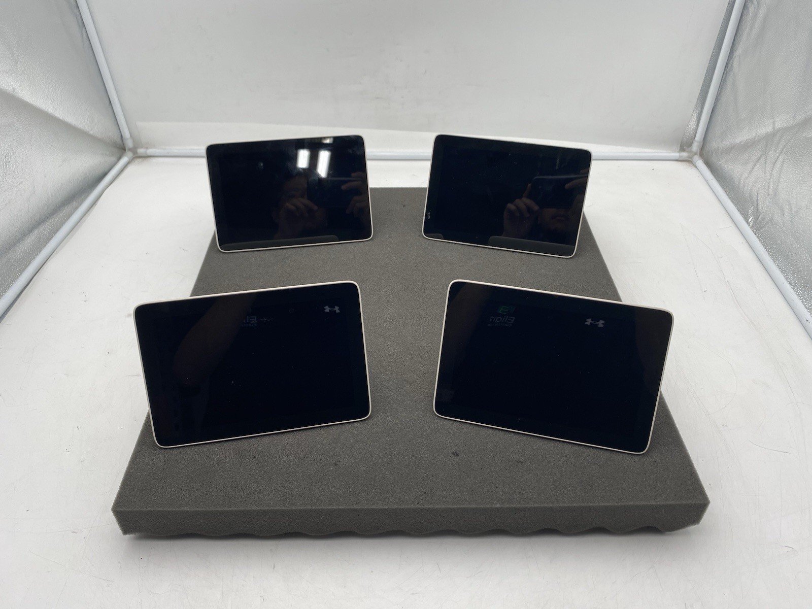 Lot of 4 Poly P020 TC8 Video Conferencing 8" Touchscreen Monitor 2201-30760-001