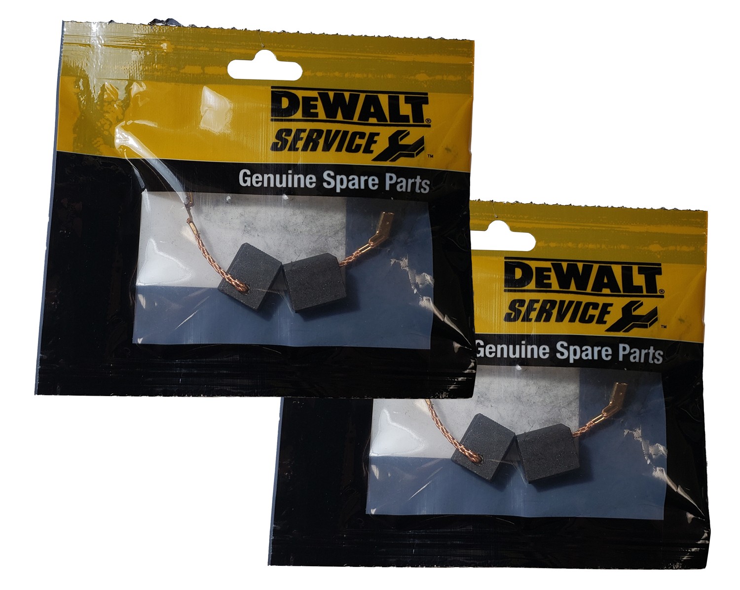 DeWalt 2 Packs of Genuine OEM Replacement Brush Sets # N257540-2PK