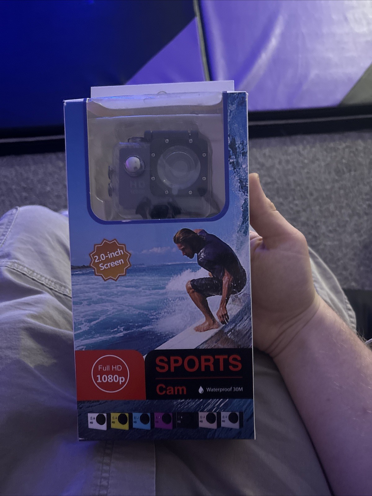 XLNT  WATER PROOF SPORTS CAM FULL COLOR  1080P HD 8GB SDHC CARD INCLUDED FREE