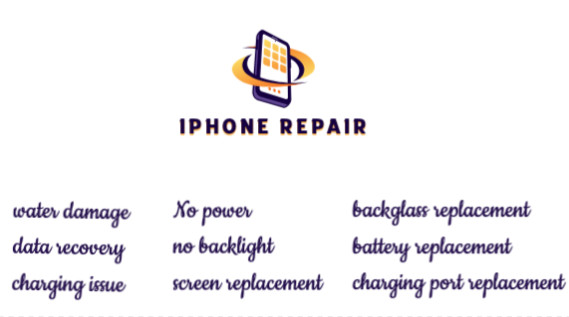 Repair service for iphone 12, 13,14 series water damage, no power