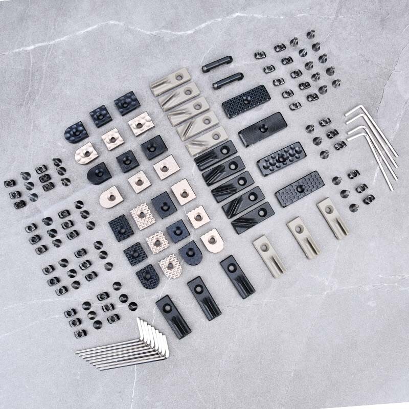 Tactical CNC Wire Guide System Cable Management Arson Machine KEYMOD M-LOK