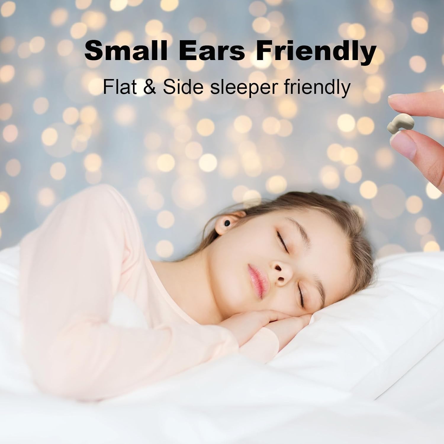 Small Mini Invisible Earbuds for Work Wireless Bluetooth Tiny Low Profile Micro