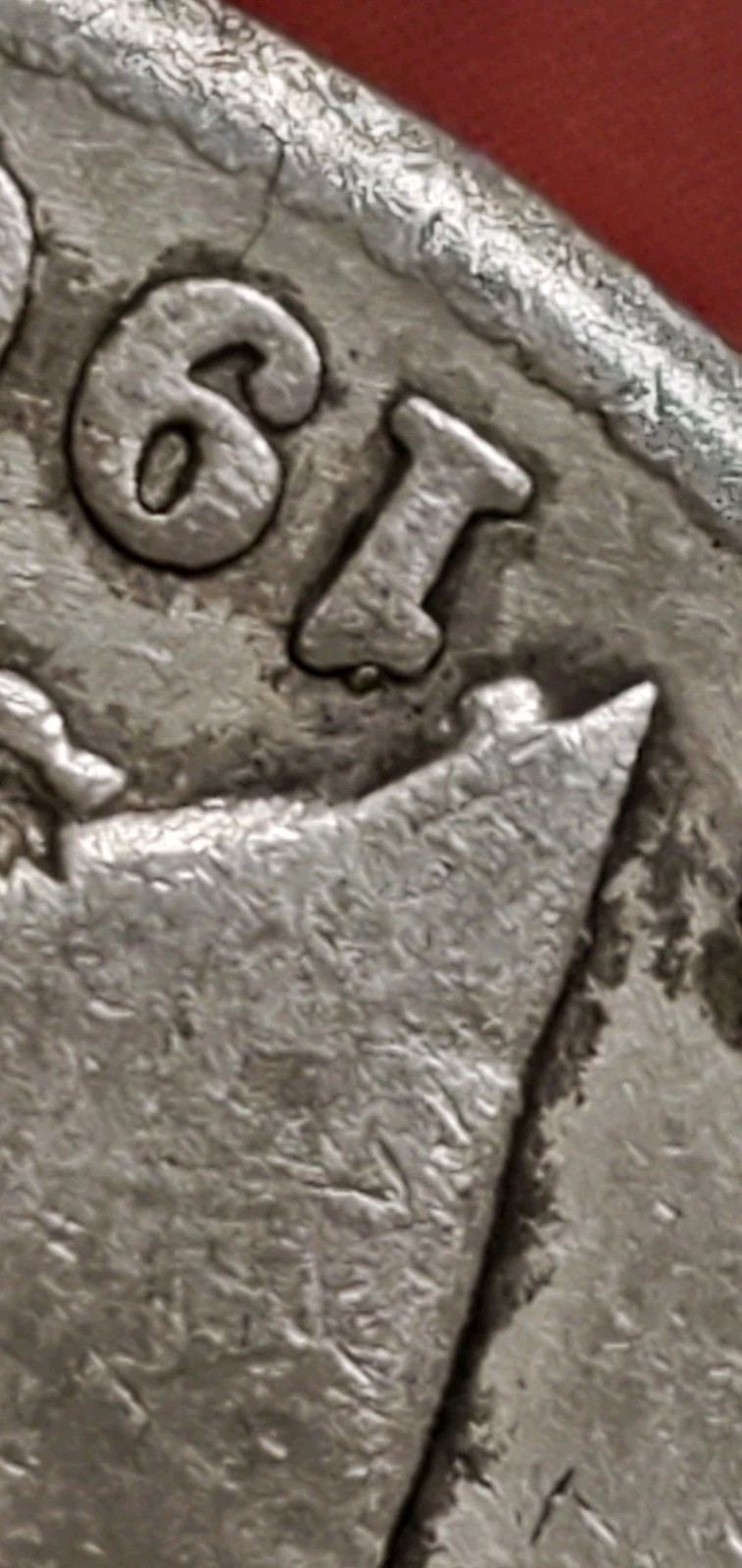 1902 P Morgan Silver Dollar MULTIPLE Die Chip ERROR Circulated