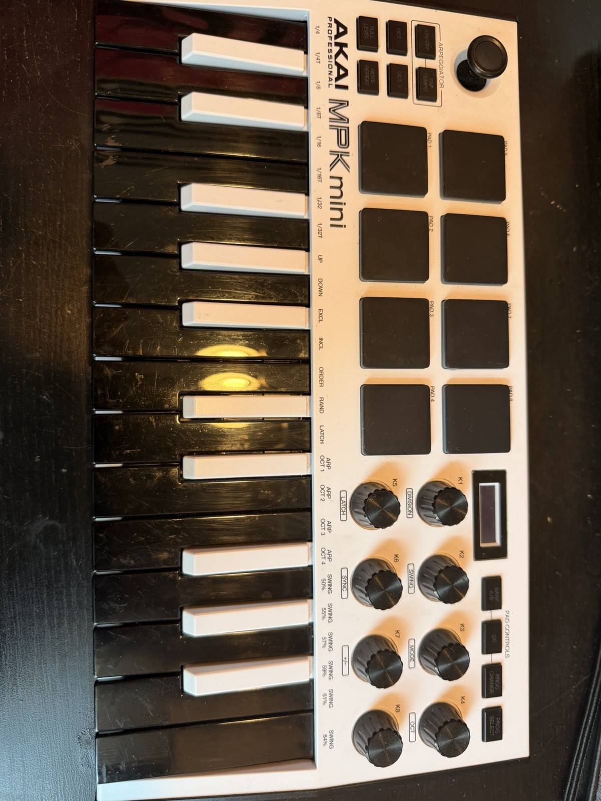 AKAI MPK Mini Midi Keyboard Controller (Missing Cable)