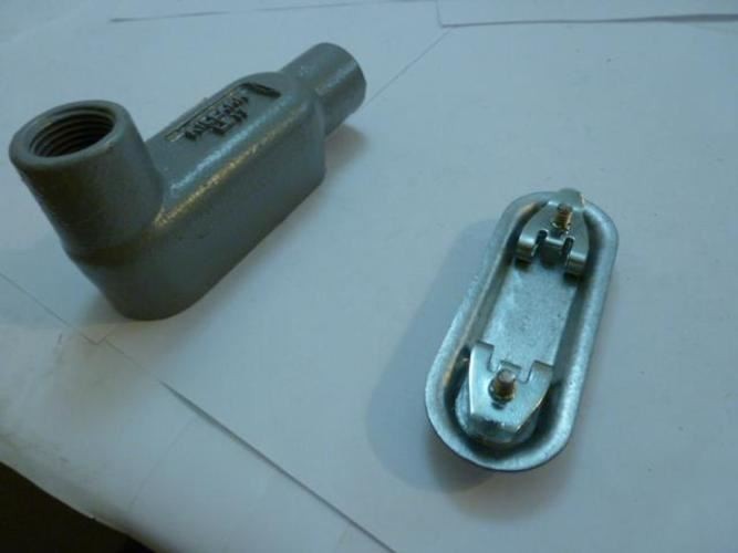 203620 New-No Box; Killark LB17 Conduit Body; 1/2" NPT