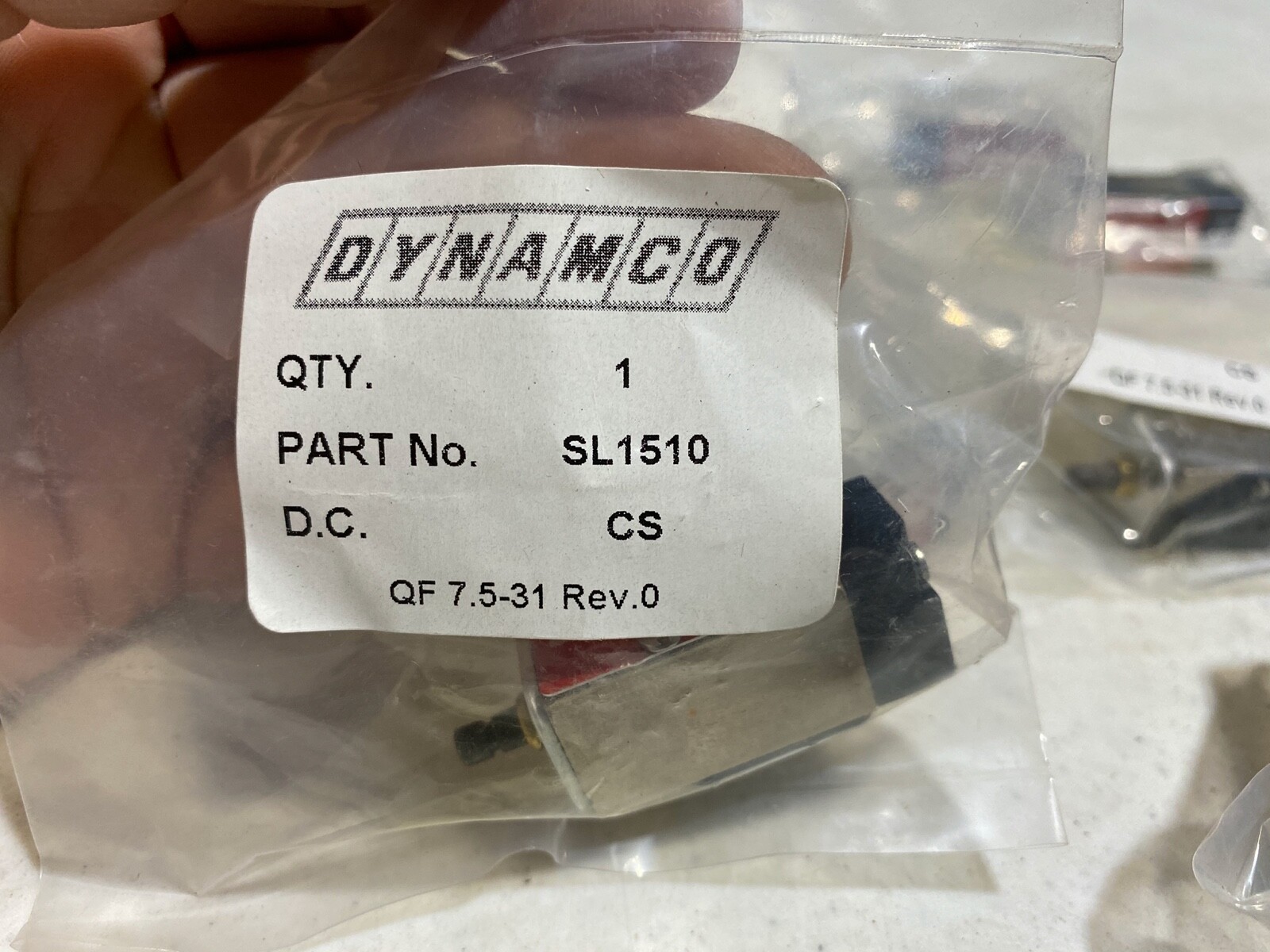 One (1) Dynamco SL1510 Pneumatic Control Valve, NEW
