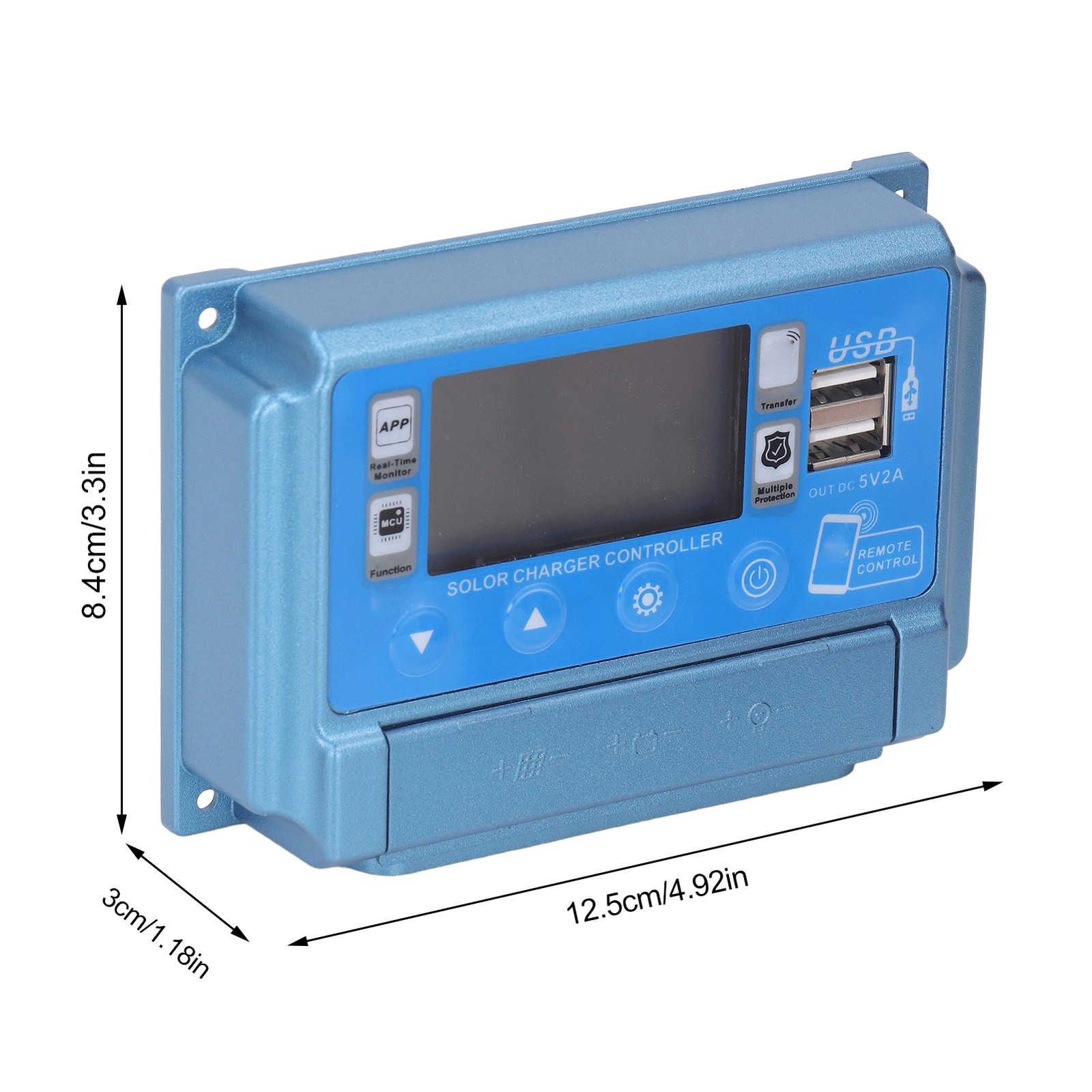 MPPT Solar Charge Controller With Bluetooth For 12-60V System