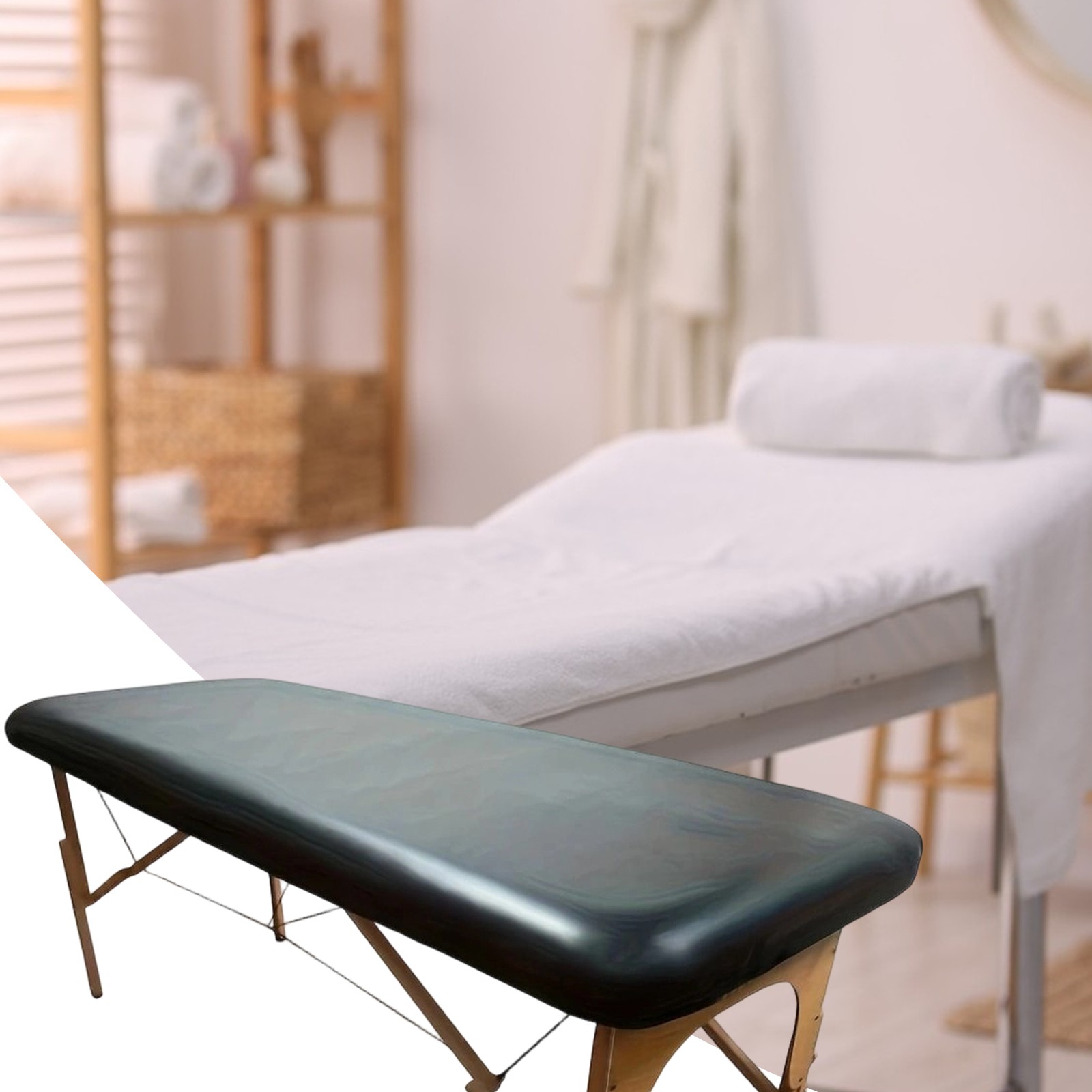 Massage Table Sheets PU Leather Fitted Mat Massage Table Cover