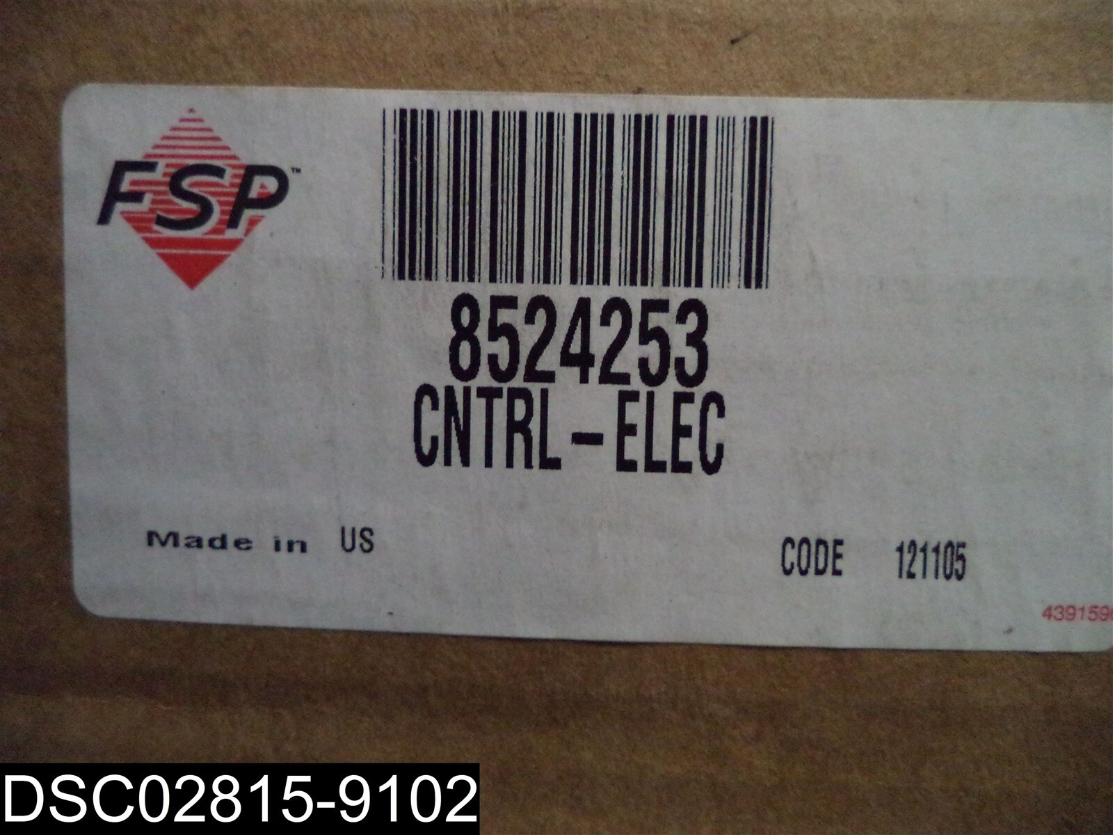 8524253 Whirlpool Range Oven Control Board