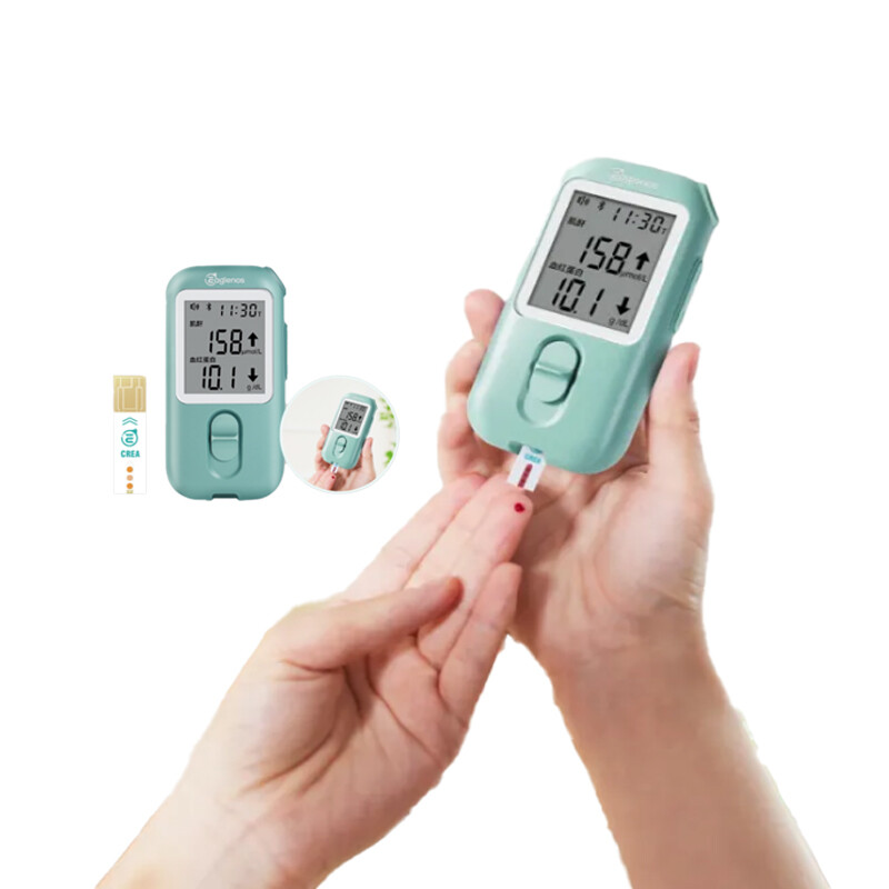 Multifunctional Blood Creatinine Meter with 25 Test Strips for Home Testing Use