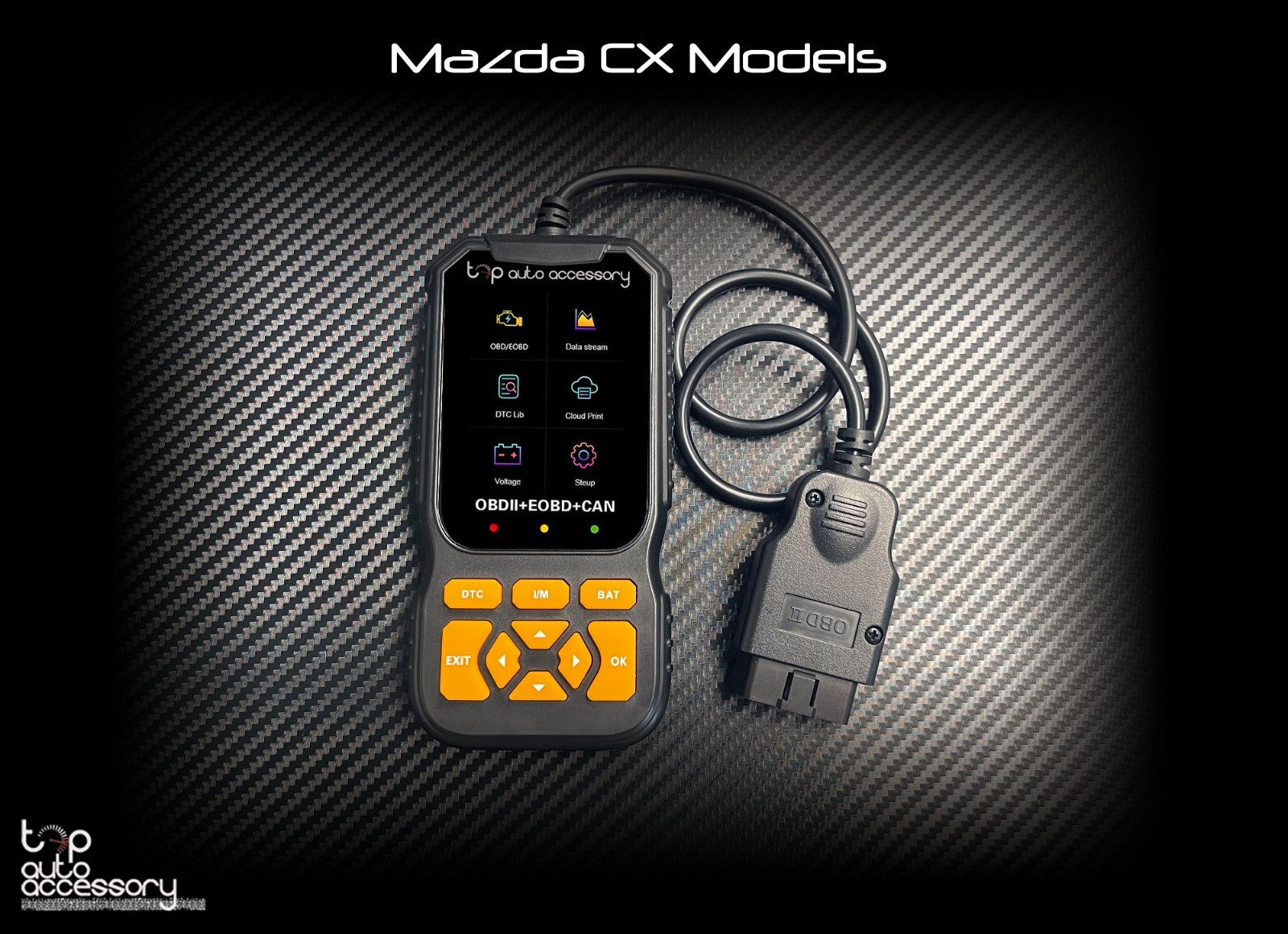 OBD2 Diagnostic Scanner Tool OBDII Fault Code Reader for Mazda CX Models
