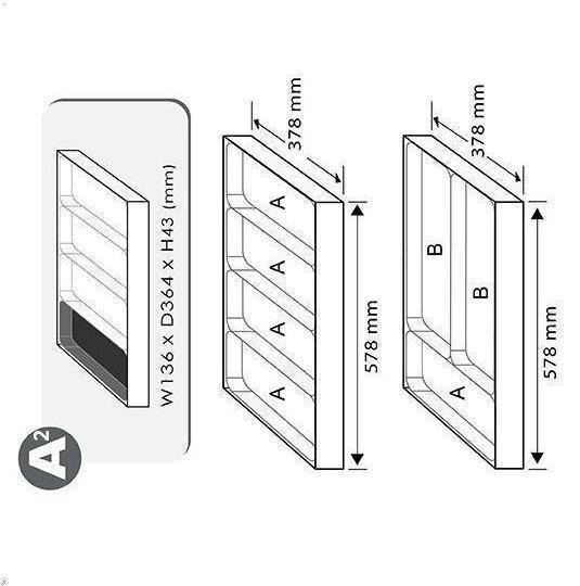 TOPTUL GBAT0303 Trolley Tool Insert