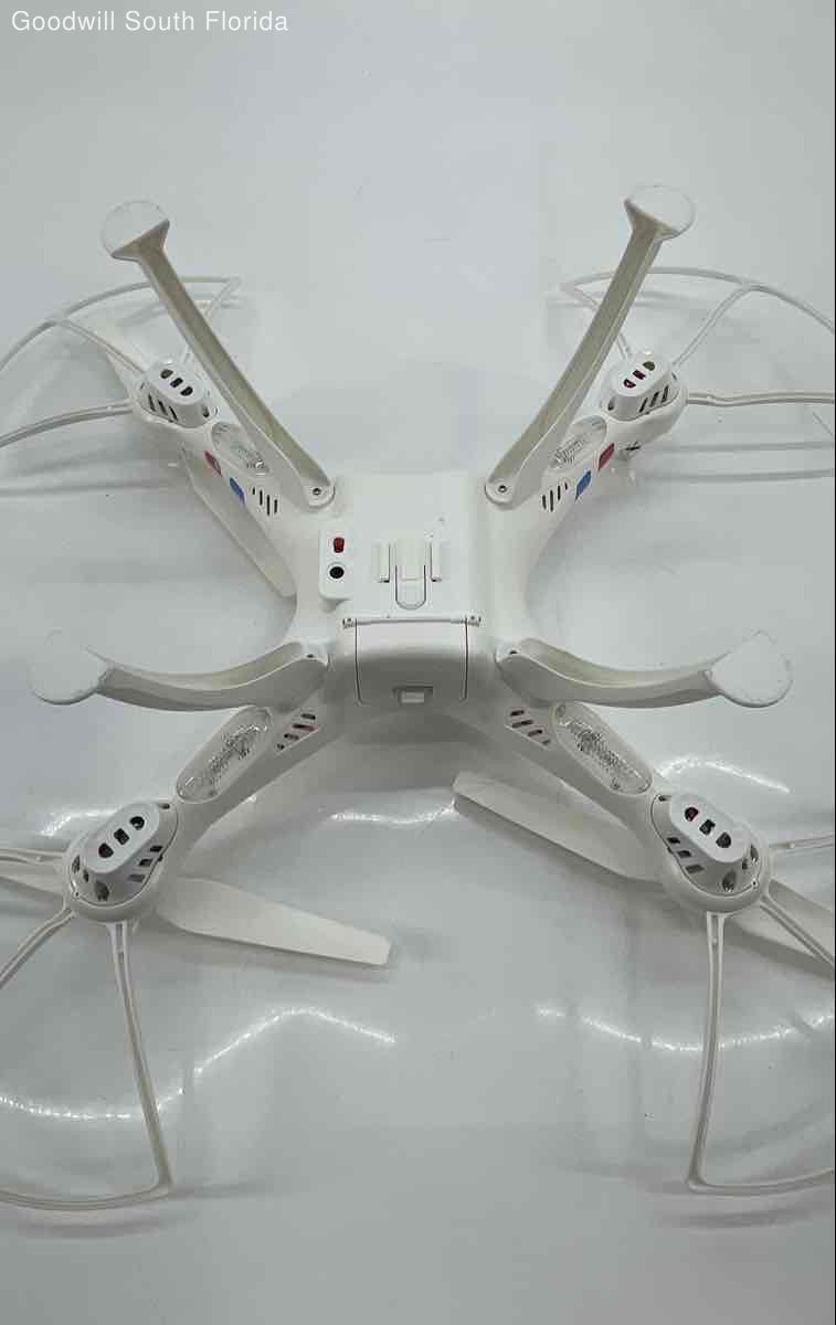 Syma White Red Propeller Guards Foldable Quadcopter Drone With Controller