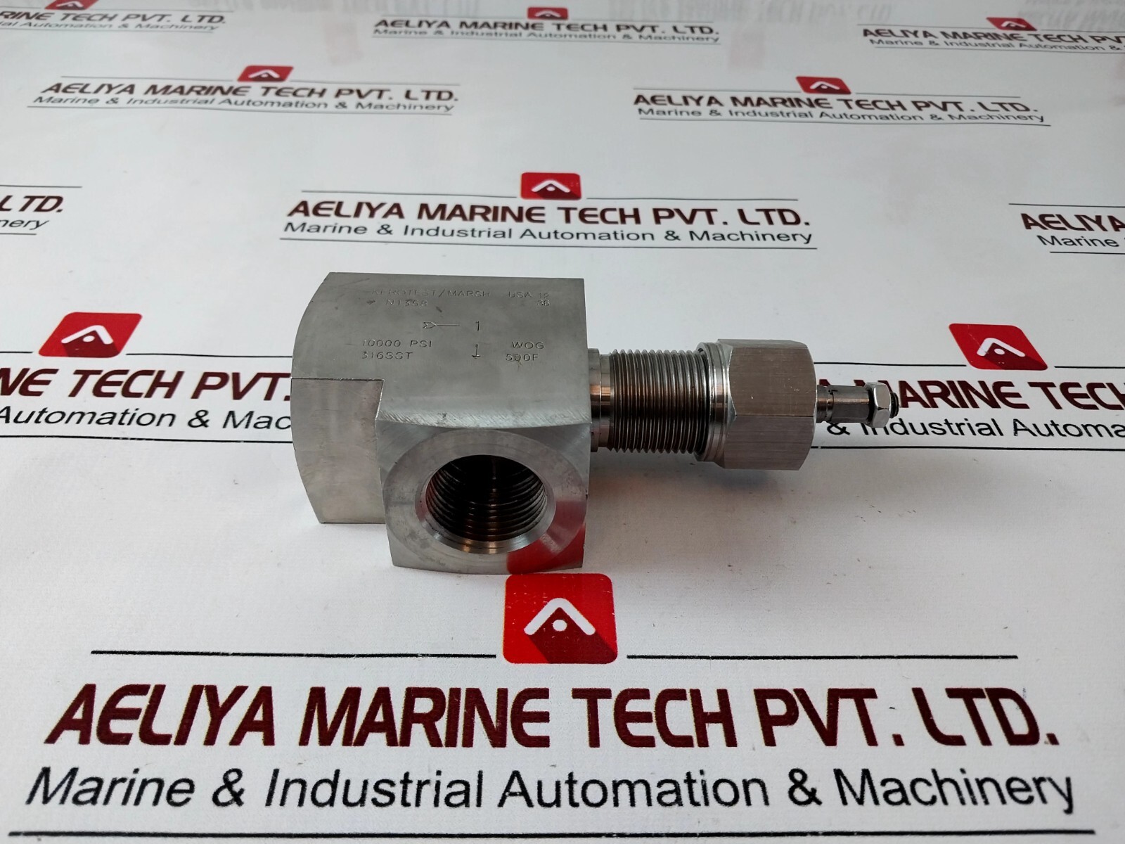 Kerotest/marsh n1358 needle valve 10000 psi
