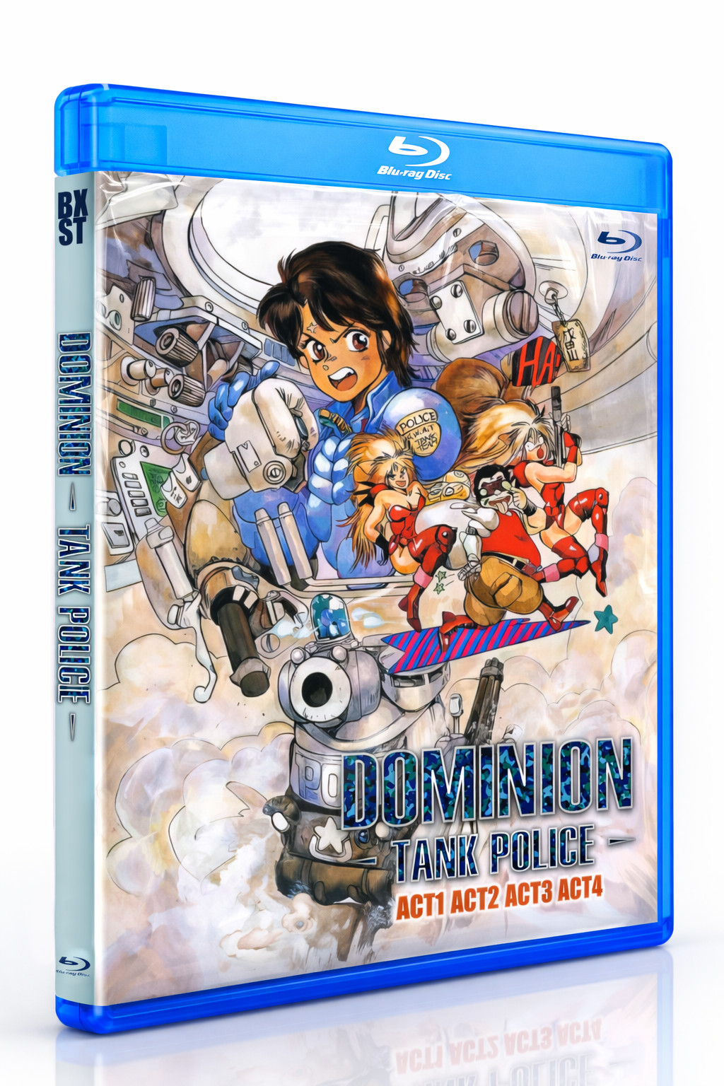 Dominion Tank Police | MZ Collection | Collector’s Edition | Subtitled Anime OVA