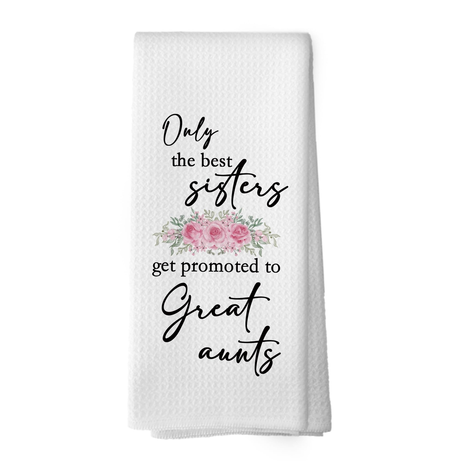 Great Sisters Gifts Kitchen Towels Aunt Gifts from Niece Nephew Hand TowelSis...