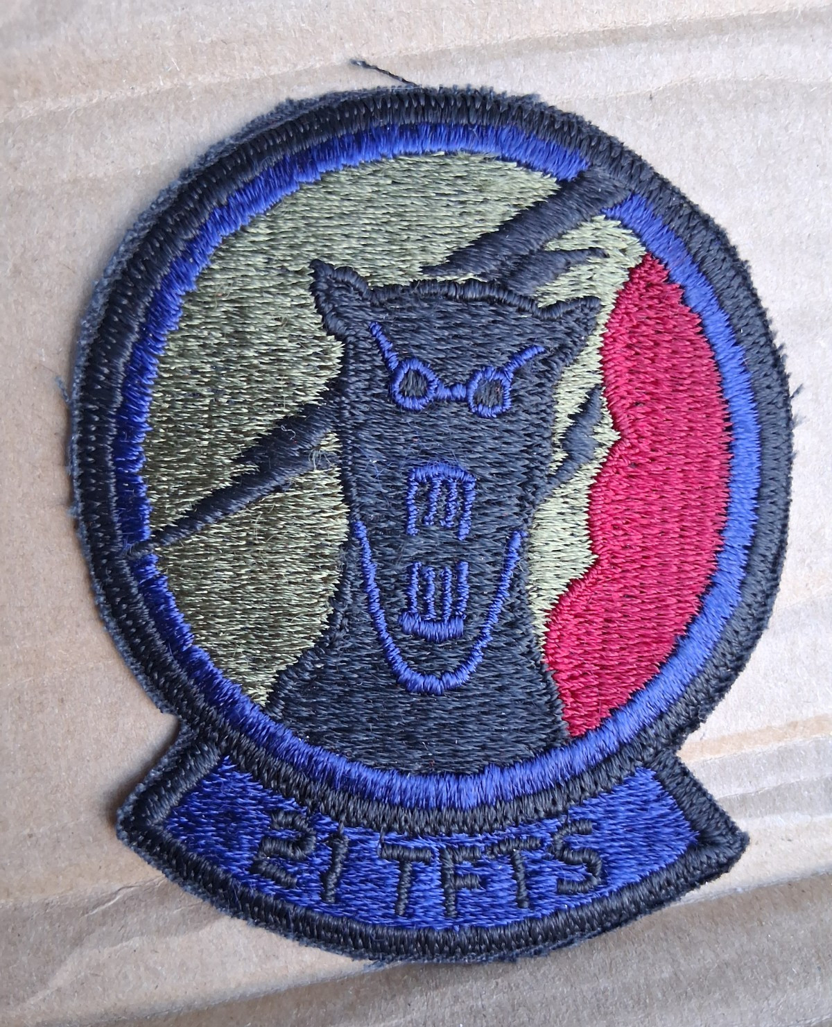 USAF 21st Tactical Fighter Training Squadron, Subdued Patch